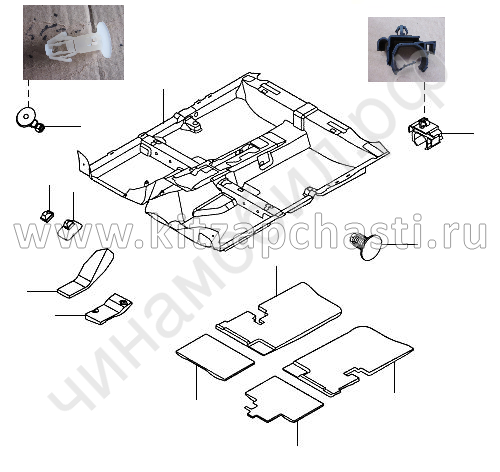 КЛИПСА Geely Emgrand X7 1018005191